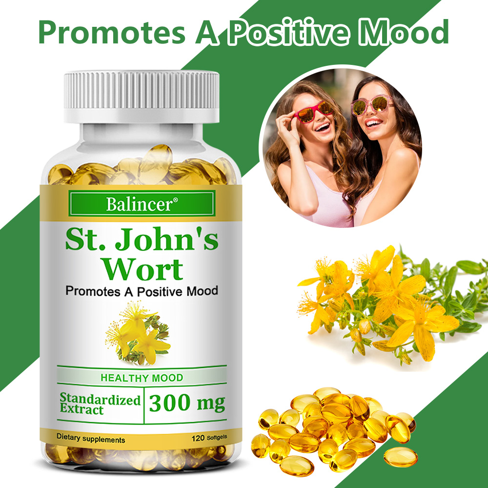 Herbal Wellness Water - St. John's Wort Ekstresi Kapsülleri 300mg,