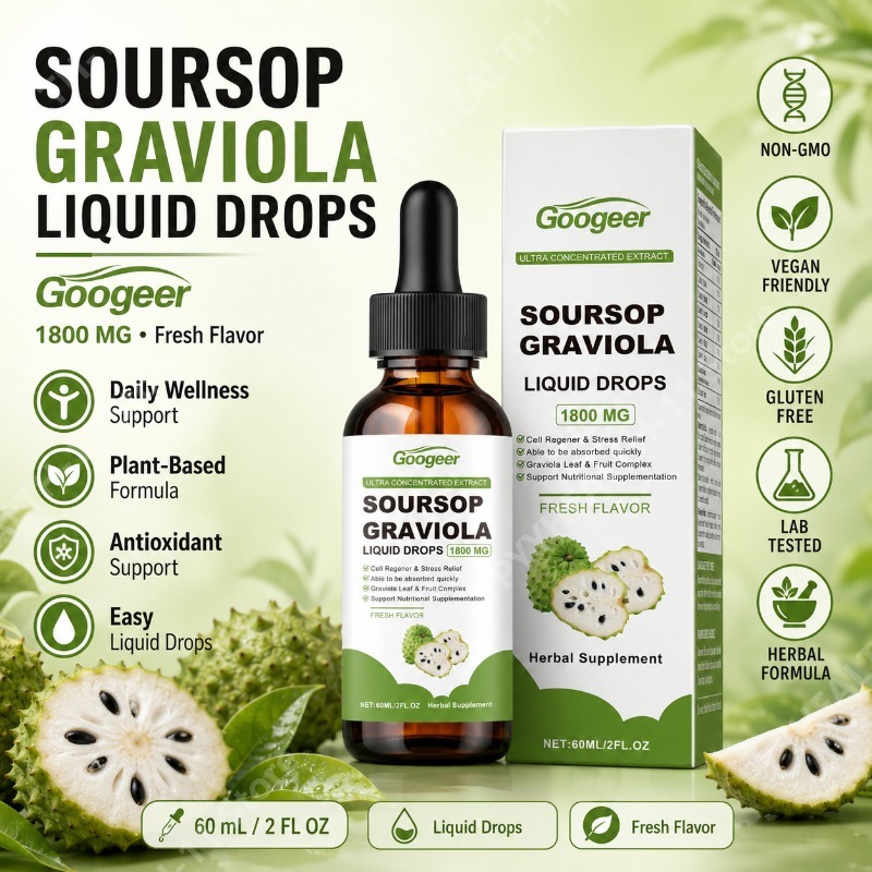Herbal Wellness Liquid - Ekşi Ananas (Graviola) Yaprağı ve Meyvesi