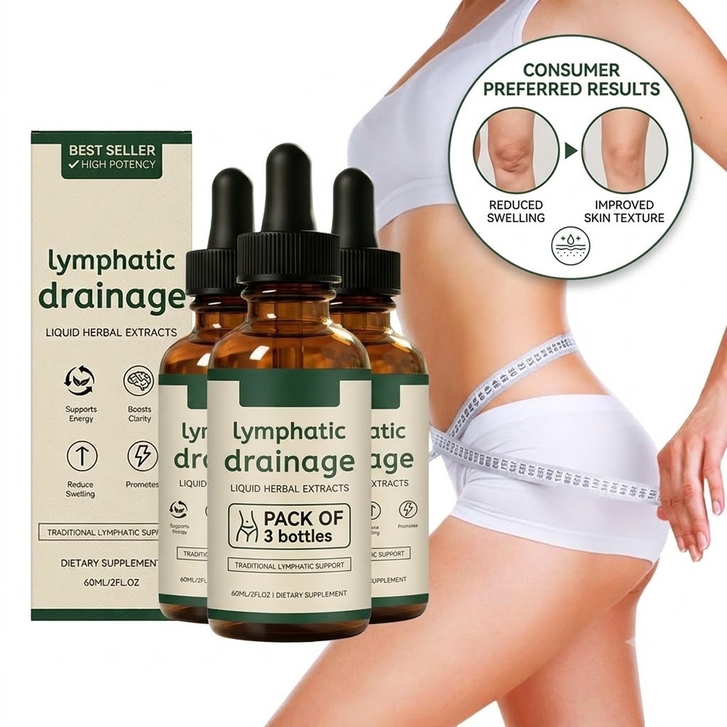 Herbal Wellness Liquid - Doğal Lenf Drenaj Damlaları, Dolaşım Desteği