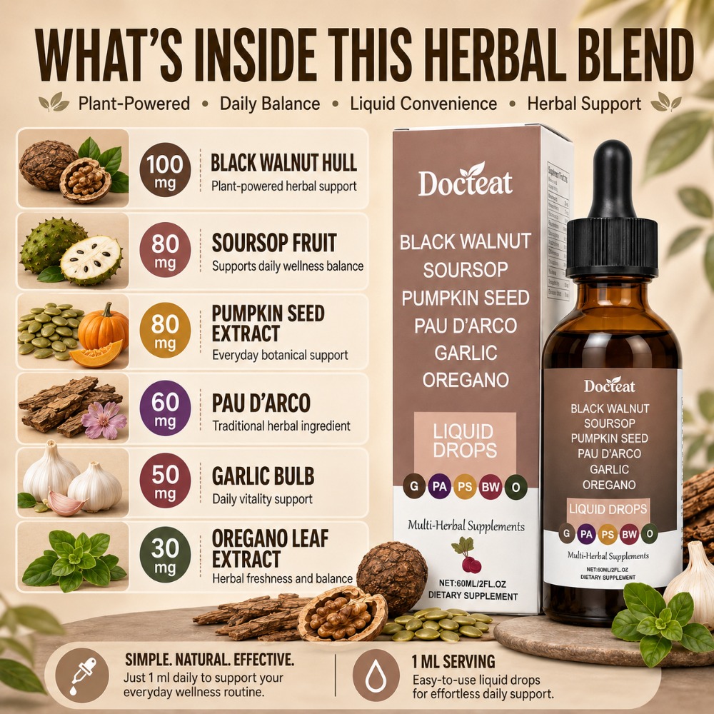 Docteat Siyah Ceviz Ekşi Anana - Herbal Wellness Liquid incelemesi ve fiyatı