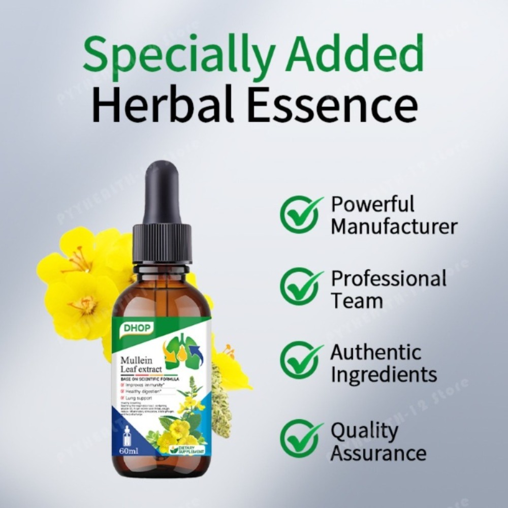 Mullein Yaprağı Ekstresi Damla - Herbal Wellness Liquid incelemesi ve fiyatı